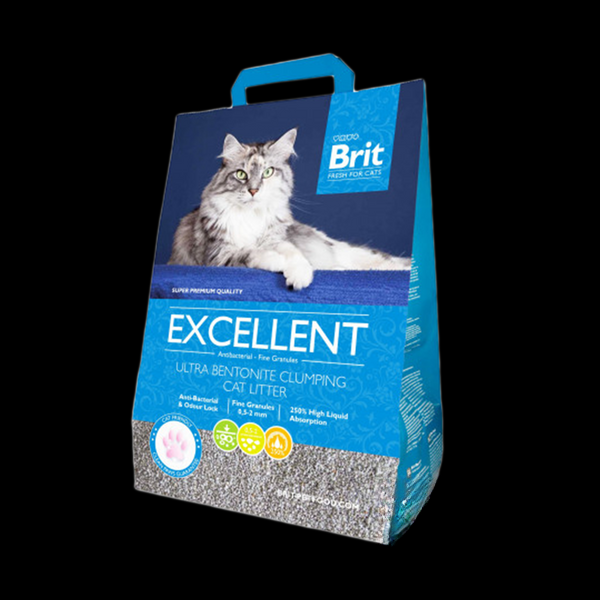 Наповнювач Brit Fresh Excellent бентонітовий для котячого туалету, 10 кг