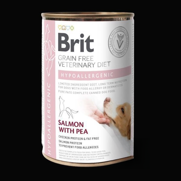Brit GF VetDiet Hypoallergenic для собак 400 г