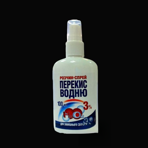 Перекис водню 3% (спрей)