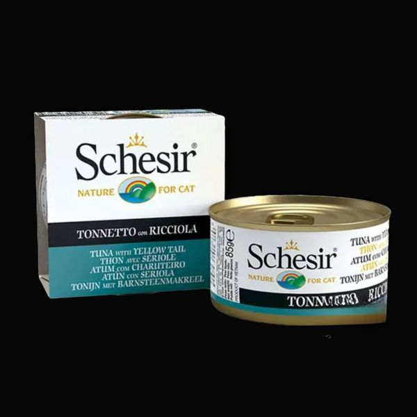 Schesir Tuna with Yellow Tail тунець з жовтохвостом, в желе - банка 85г