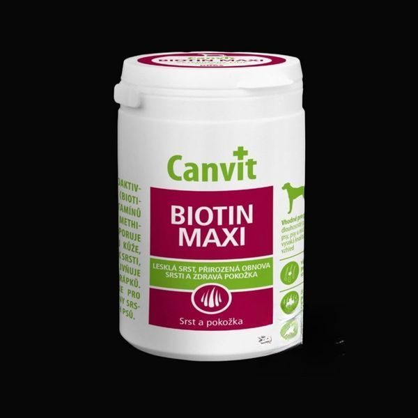 Canvit Biotin Maxi (Біотин Максі) таблетки біотину для собак вагою більше 25 кг 230г