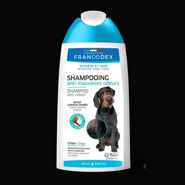 LABORATOIRE FRANCODEX ANTI-ODOUR SHAMP DOG Шампунь для собак для усунення неприємного запаху, 250мл