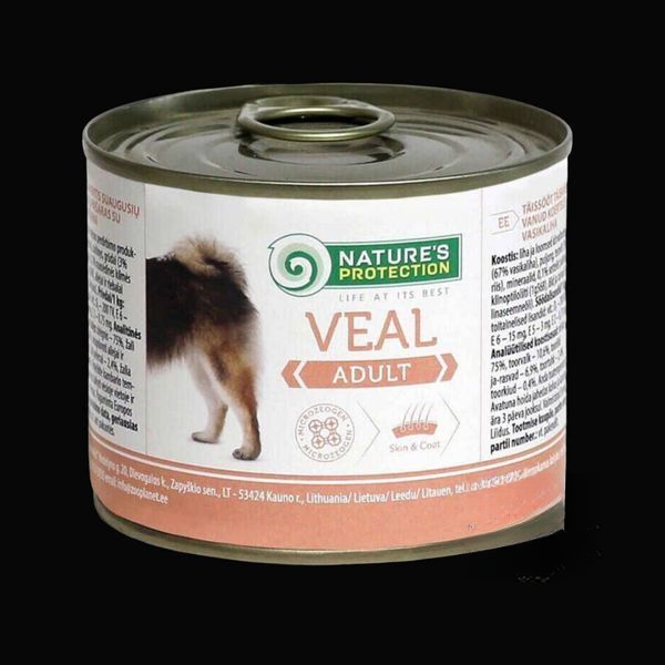 Nature's Protection Dog Adult Veal 200г