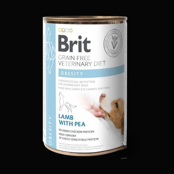 Brit GF VetDiet Obesity для собак 400г
