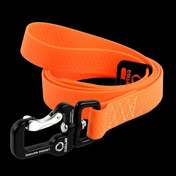 Collar EVOLUTOR - супер міцний поводок для собак - 210 см, помаранчевий