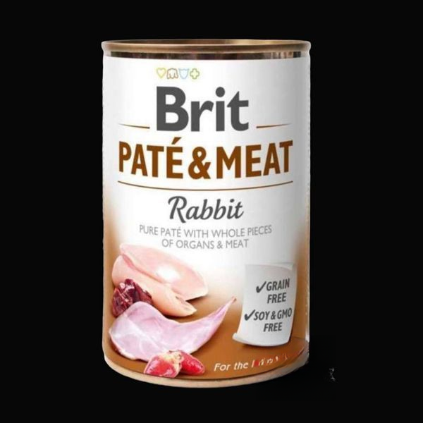 Brit Care Pate & Meat для собак, з кроликом, 400 г
