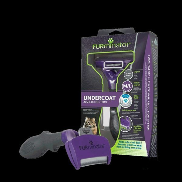 Фурмінатор (Furminator) для котів з довгою шерстю L
