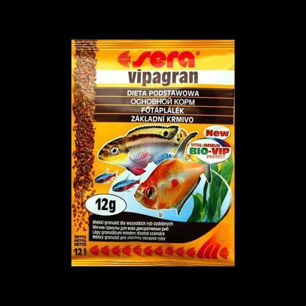 SERA vipagran Nature - корм д/всіх акв. риб. Гранули