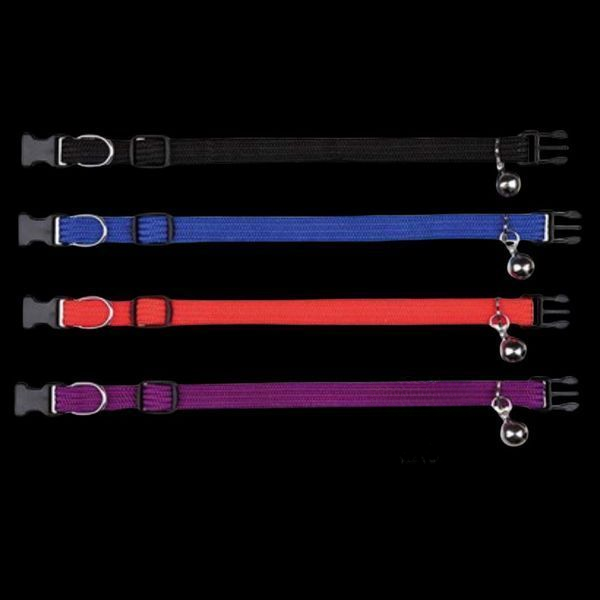 Нашийник Trixie Elastic для котів, нейлоновий з дзвіночком (кольори в асортименті)