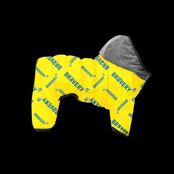 Комбінезон для собак WAUDOG Clothes, малюнок "Сміливість", S30