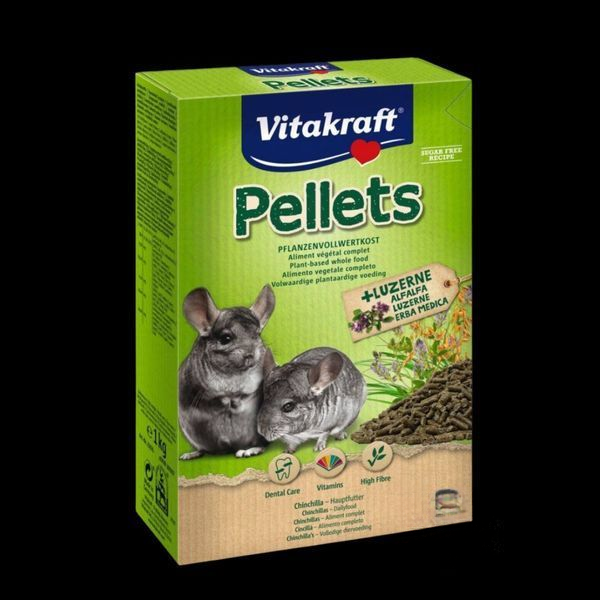 Корм Vitakraft Pellets для шиншил, 1 кг