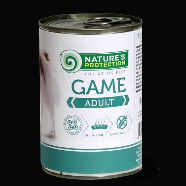 Nature's Protection Dog Adult Game 800г