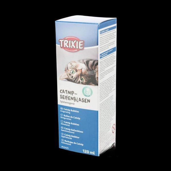 Мильні бульбашки Trixie для котів, з котячою м'ятою 120 мл