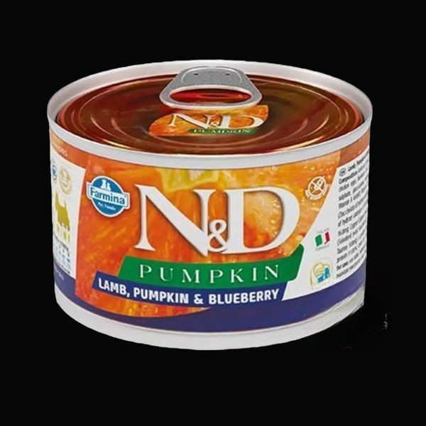 Farmina dog N&D LAMB, PUMPKIN & BLUEBERRY ADULT MINI WET FOOD 140г