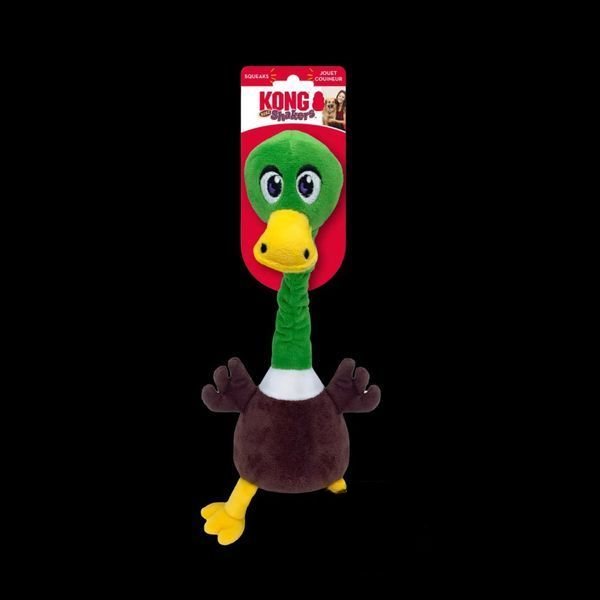 Іграшка для собак KONG Dog Shakers Bobz Mallard качка з пискавкою М