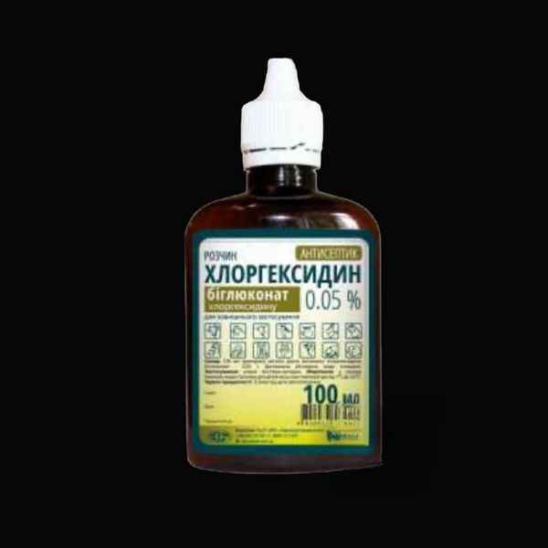 Хлоргексидин розчин 0,05%, 100 мл