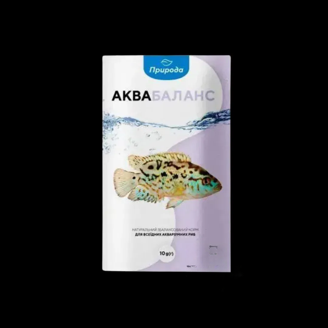 Корм Природа "Аквабаланс" для всеїдних риб, 10 г