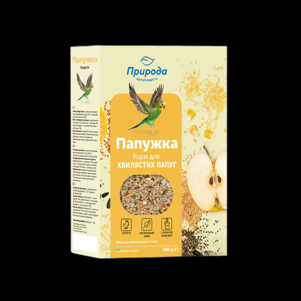 Корм для птахів Папужка «Енергія» 500г