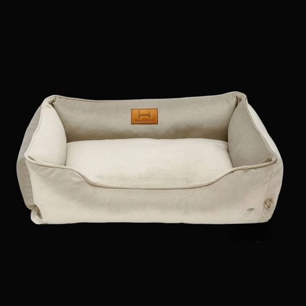 Лежак Dreamer Velour Vanilla M 70х50см