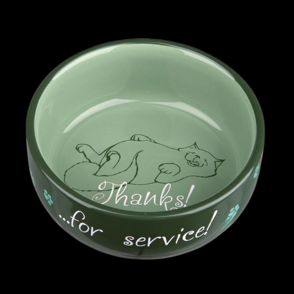 Миска керамічна Trixie Thanks for Service