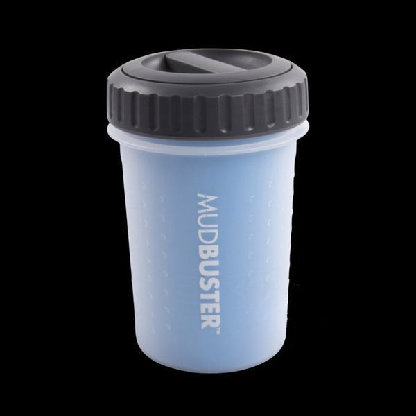 Dexas MUDBUSTER - лапомийка з кришкою для собак - Medium, Блакитний
