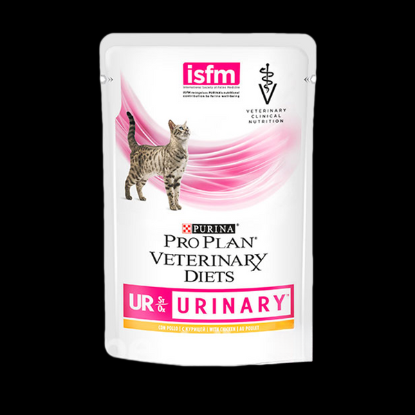Purina Veterinary Diets UR St/Ox - Urinary Feline Шматочки в підливі з лососем