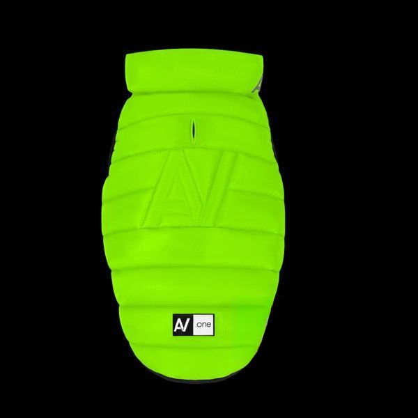 Одностороння курточка для собак AiryVest ONE салатова, L65
