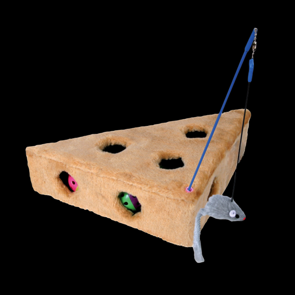 Іграшка для котів Trixie «Сир» 36 x 8 x 26 / 26 см