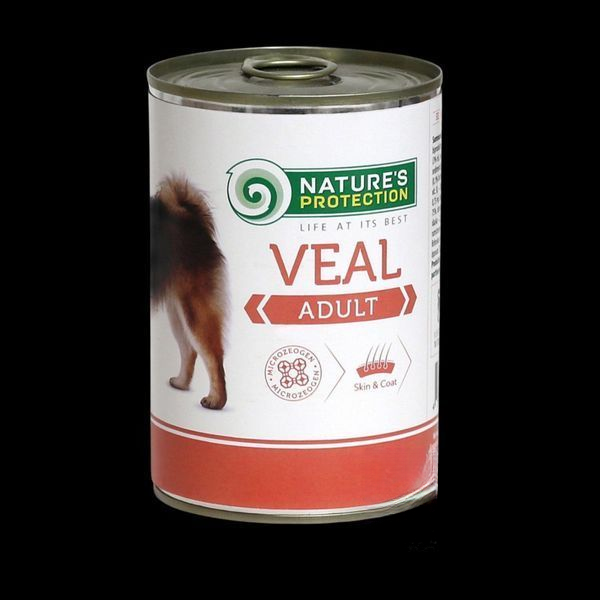 Nature's Protection Dog Adult Veal 800г