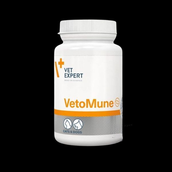 Vet Expert VetoMune засіб для підтримання імунітету у котів і собак, 60 капс.