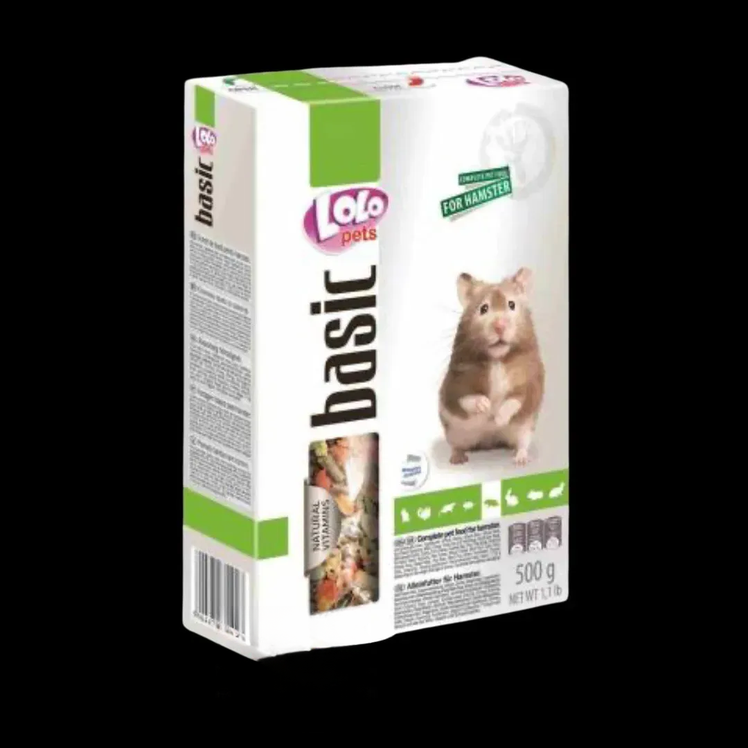 LoLo Pets basic for HAMSTER Повнораціонний корм для хом'яків 500г