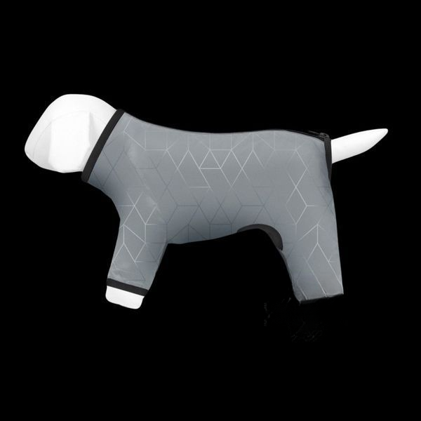 Вітровка для собак WAUDOG Clothes, світловідбивна, XS22