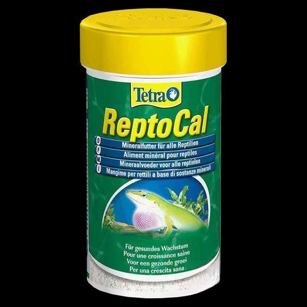 Tetra (Тетра) ReptoCal - Повноцінний мінеральний корм для всіх рептилій 60г