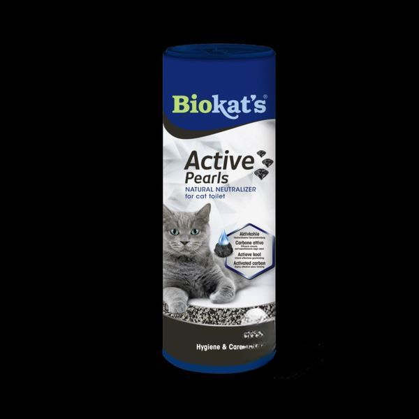 Дезодорант для котячого туалету Biokat's Active Pearls з активованим вугіллям 700 мл