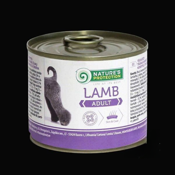 Nature's Protection Dog Adult Lamb 200г