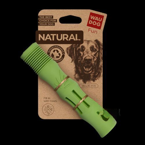 Іграшка для собак WAUDOG Fun Natural Палиця, біорозкладна гума, діаметр 3 см, довжина 18 см