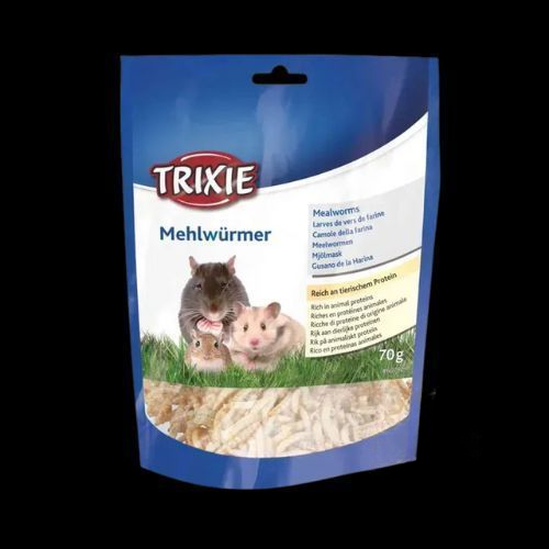 Ласощі для гризунів Trixie Хрущак борошняний сушений, 70 г