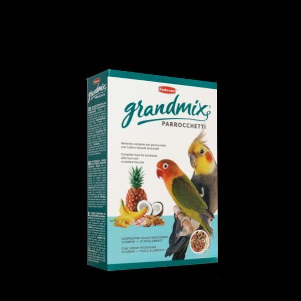 Padovan GrandMix Parrocchetti. Корм для середніх папуг. 400г