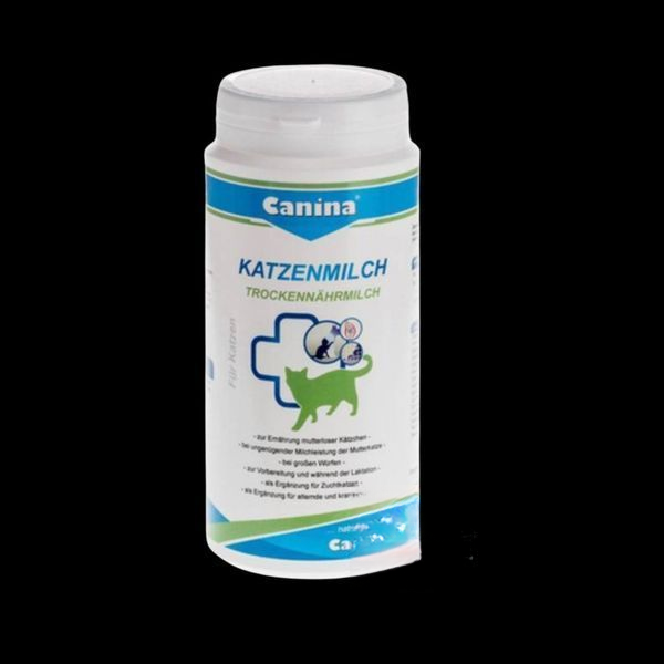 Замінник молока Canina Katzenmilch для котів, сухе молоко, 150 г
