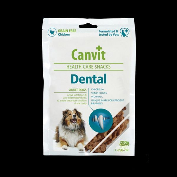 Canvit DENTAL - Дентал - ласощі для здоров'я зубів собак 200г