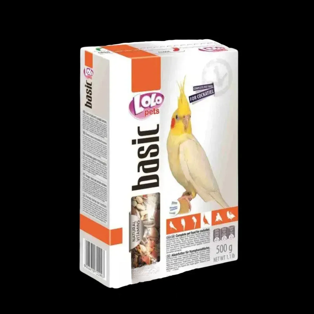 LoLo Pets basic for COCKATIEL Повнораціонний корм для німф 500г