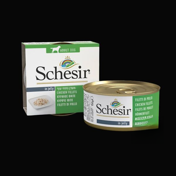 Schesir Chicken Fillets куряче філе, в желе - банка 150г