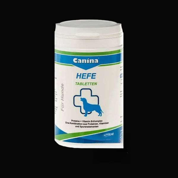 Вітаміни Canina Hefe для собак, дріжджові таблетки з ензимами, 250 г (310 табл)
