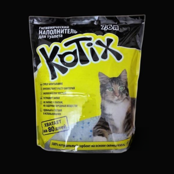 Kotix Силікагелевий наповнювач для котячого туалету 7.6л
