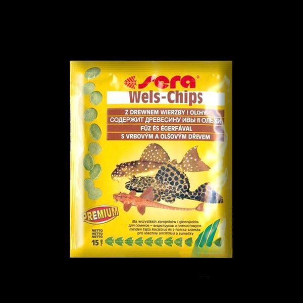 Корм Sera Catfish Chips для сомиків у чіпсах 15 г