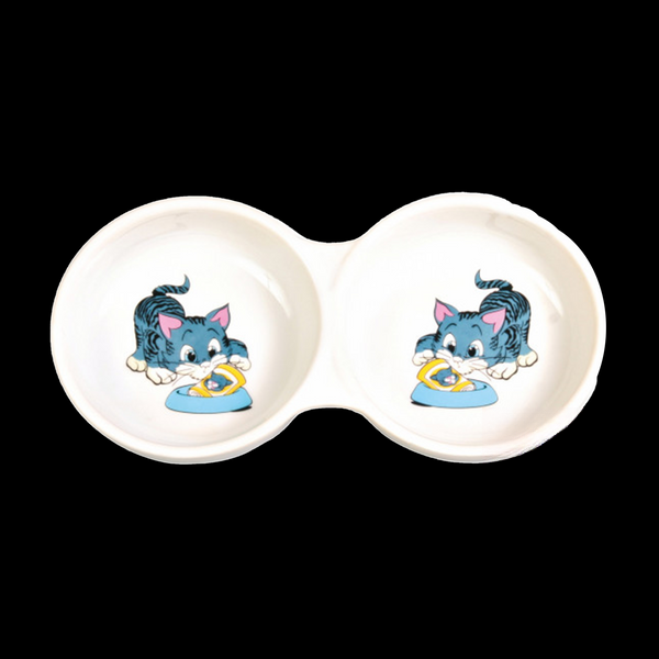 Миска керамічна Trixie подвійна