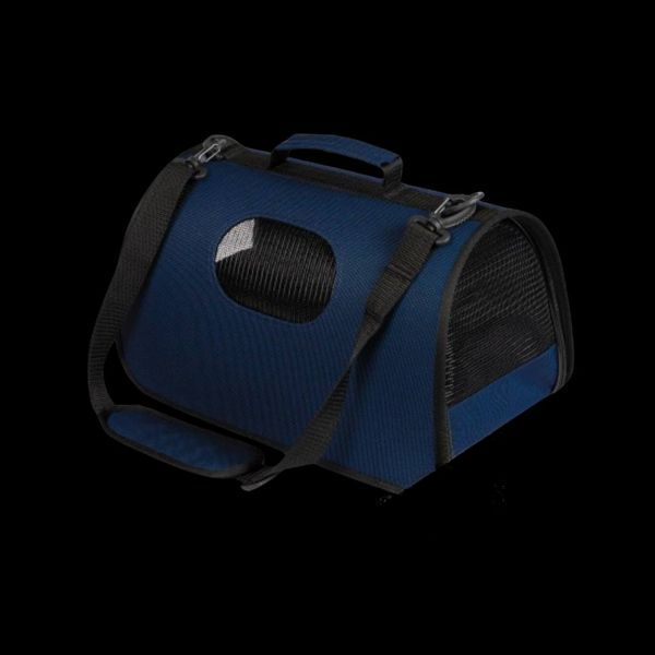 Сумка-переноска Pet Fashion «Vesta» для собак та котів, 38х22х22 см, синя